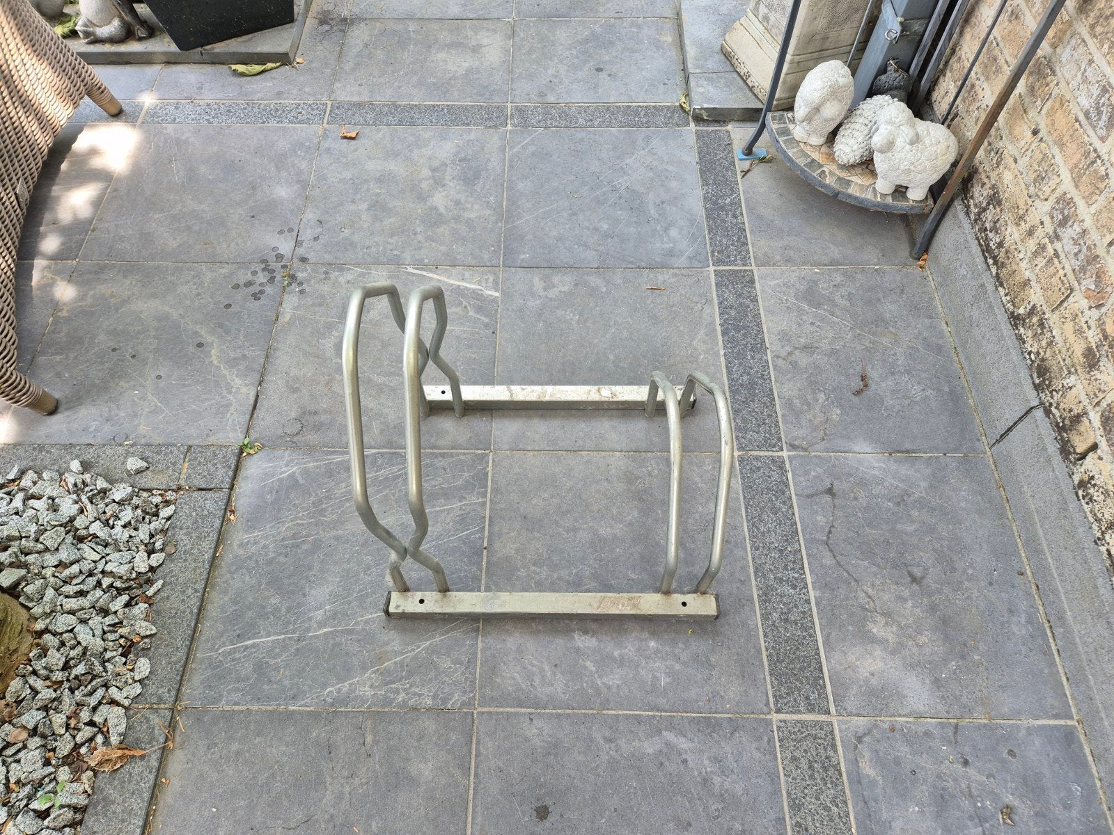 Fietsrek, Ophalen