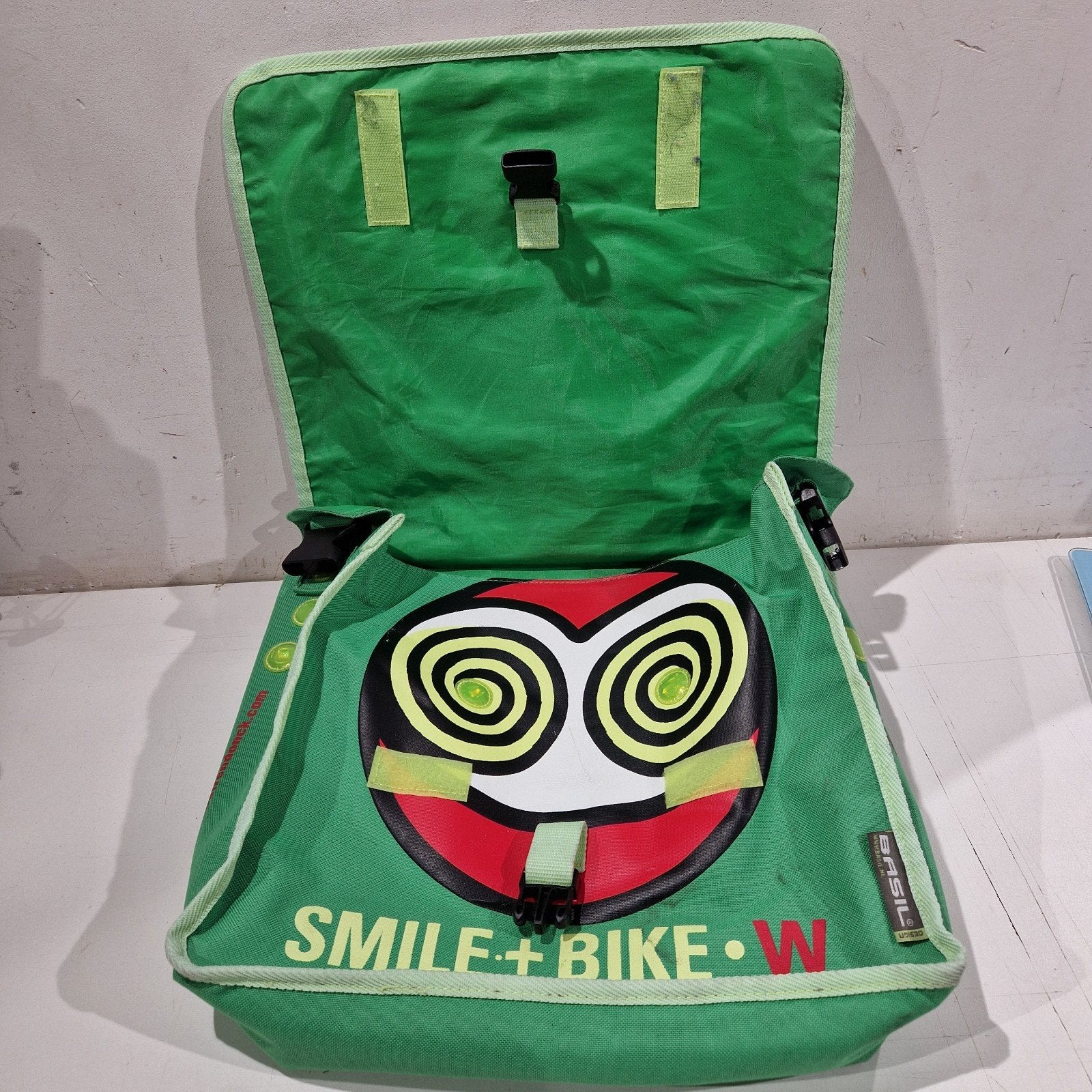 SMILE + BIKE TAS , design van Walter Van Beirendonck 2009, Ophalen of Verzenden