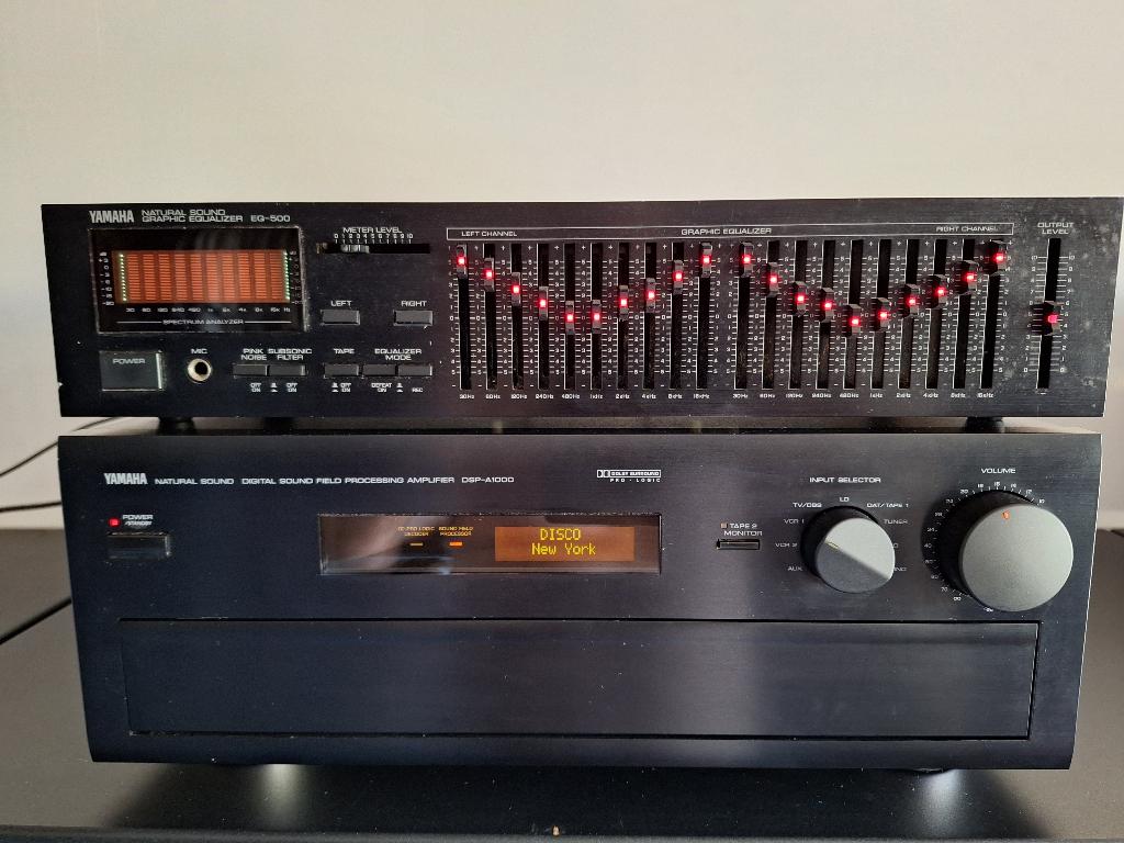 Yamaha audio, Audio, Tv en Foto, Versterkers en Ontvangers, Ophalen, Gebruikt, Yamaha
