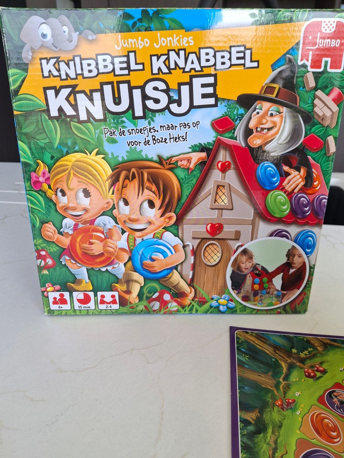 Knibbel knabbel knuisje, Ophalen of Verzenden