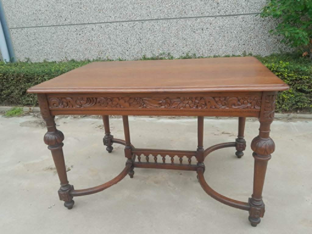 tafel en 6 stoelen antiek, Antiek en Kunst, Ophalen