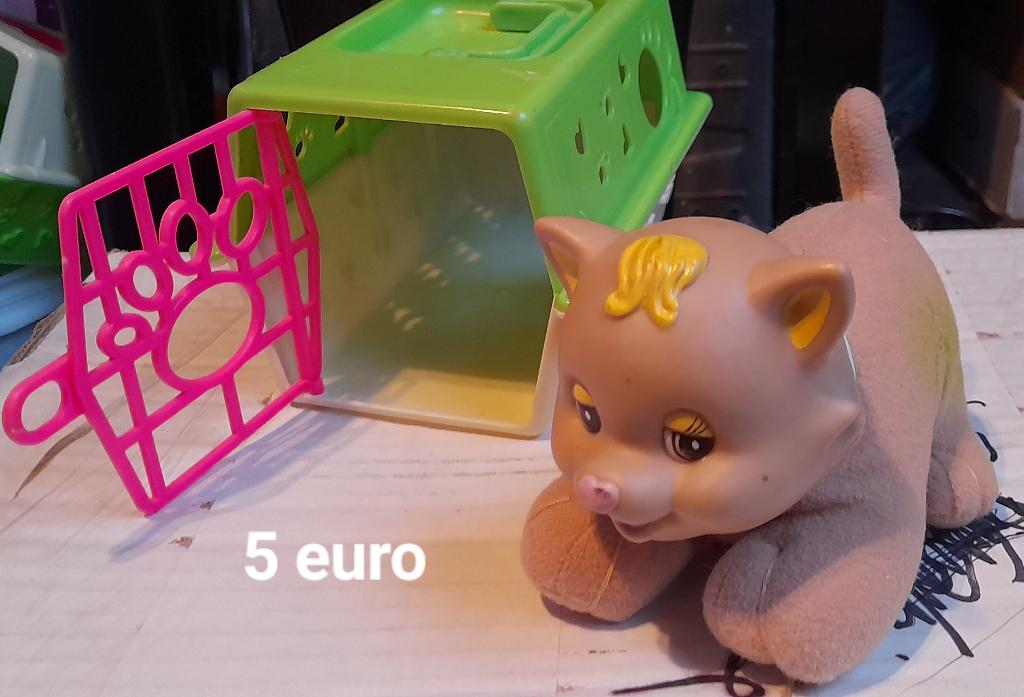 speelgoed kat met reismand, Ophalen of Verzenden, Gebruikt, Kat