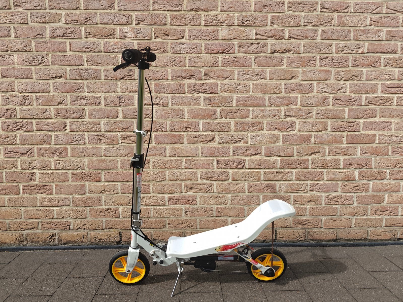 Space scooter step, Ophalen