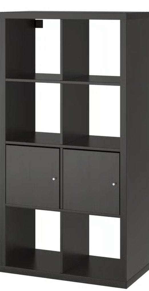 Kallaxe 5×5 noir 25 carré, Maison & Meubles, Enlèvement, Utilisé