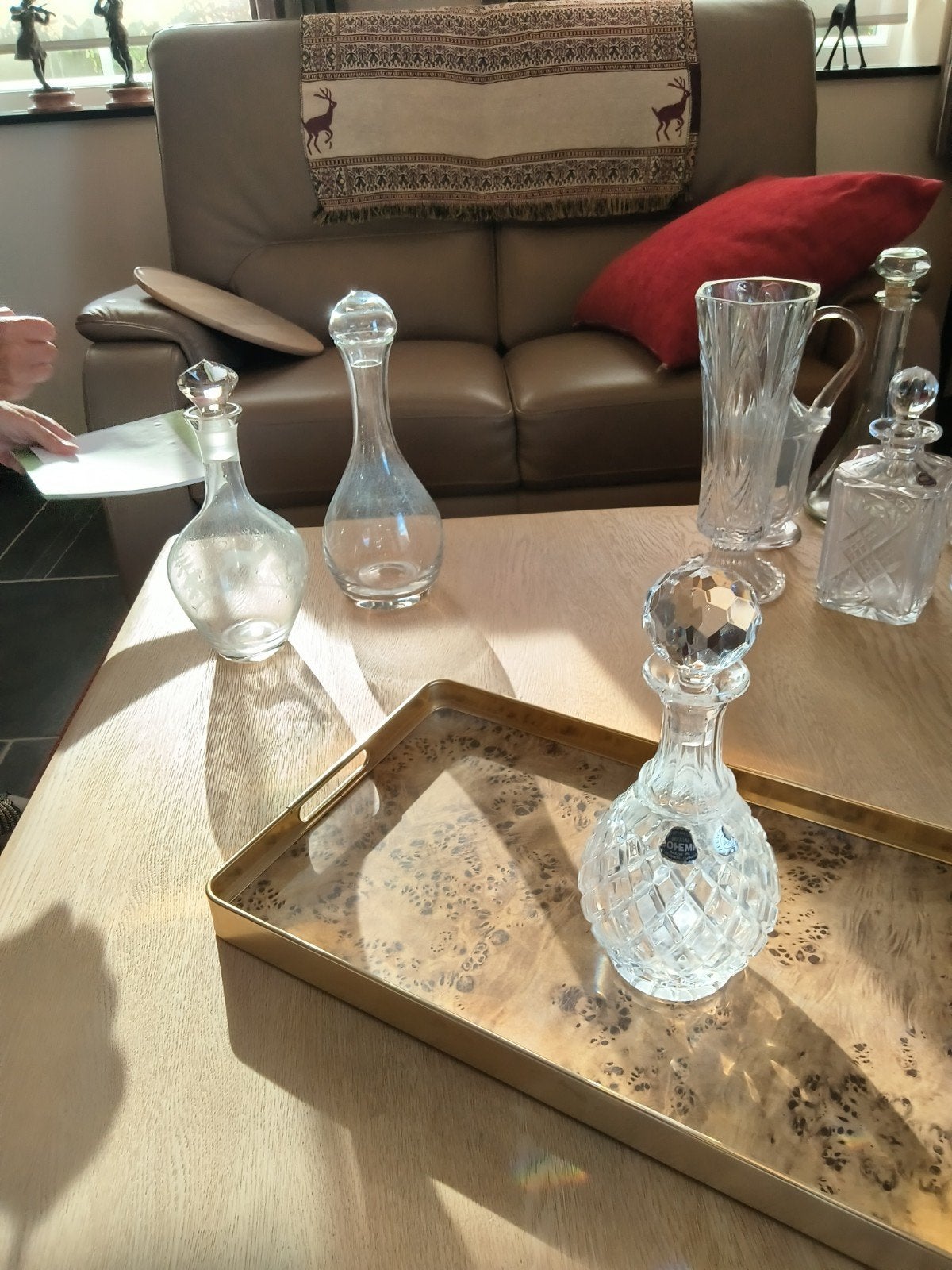 karaf in kristal, Huis en Inrichting, Ophalen