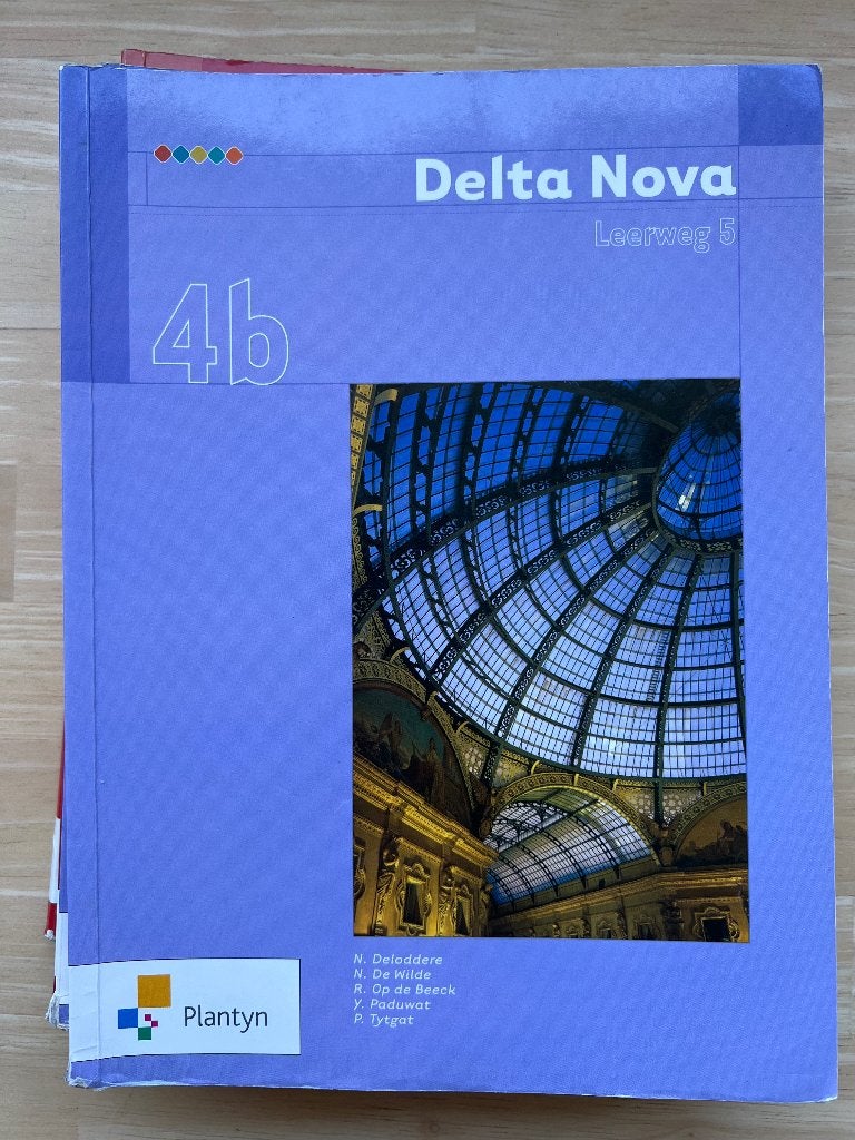 Delta Nova 4B - leerweg 5, Boeken, Ophalen, Gelezen, ASO, Wiskunde A