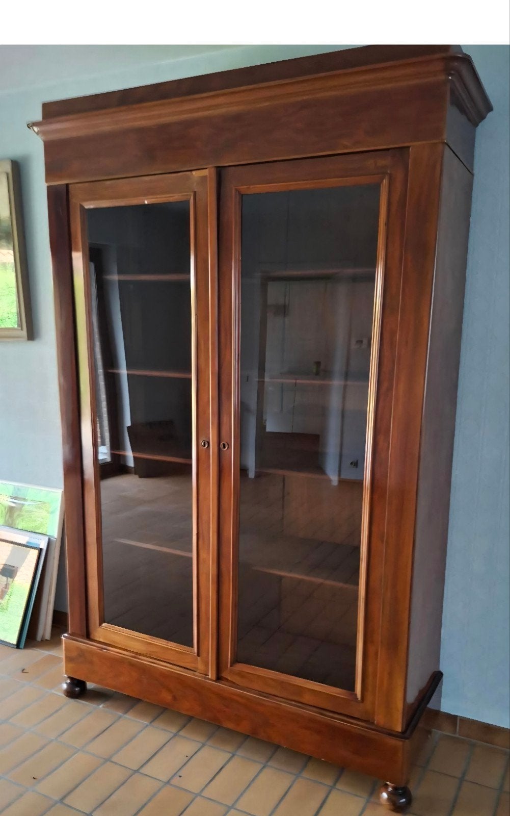 zeer mooie vitrine. /Aalter H218 m br 138 m, Enlèvement