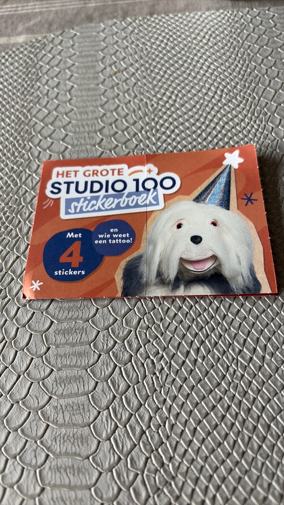 Okay Stickers het grote studio 100, Verzamelen, Overige supermarkten, Ophalen of Verzenden