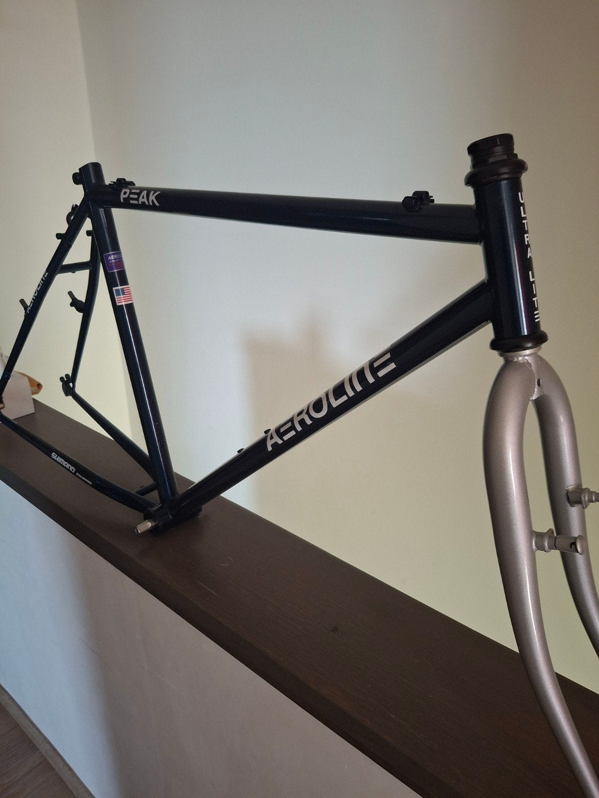 NIEUW NOS CYCLOCROSSFRAME AEROLINE PEAK46 CC BLAUW, Moins de 49 cm, Enlèvement, Neuf