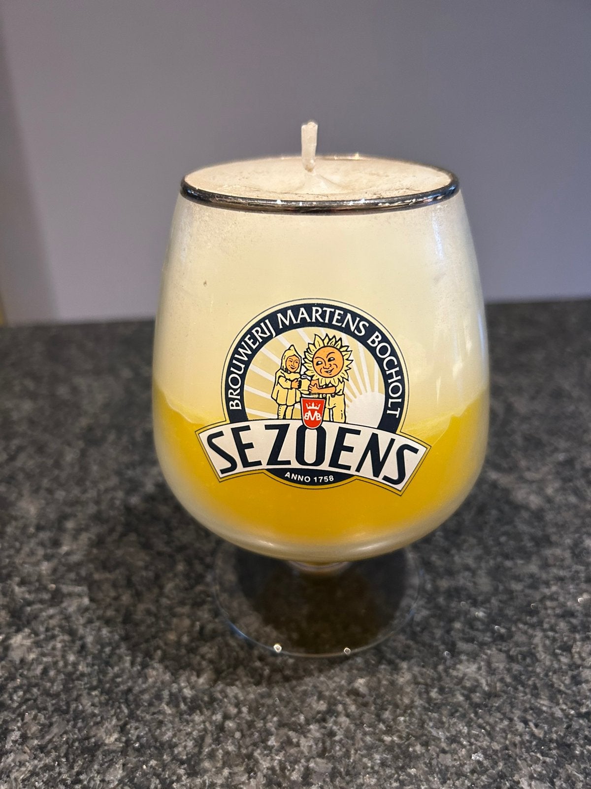 Sezoens ( kaars ), Ophalen of Verzenden, Zo goed als nieuw