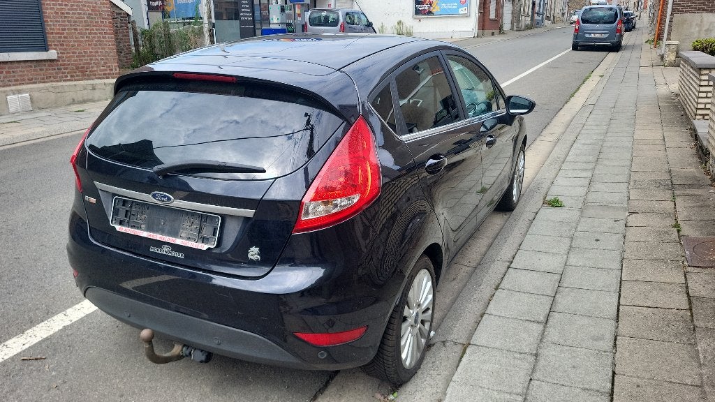 Voiture, Auto's, Ford, Zwart, Particulier, Fiësta, Euro 4
