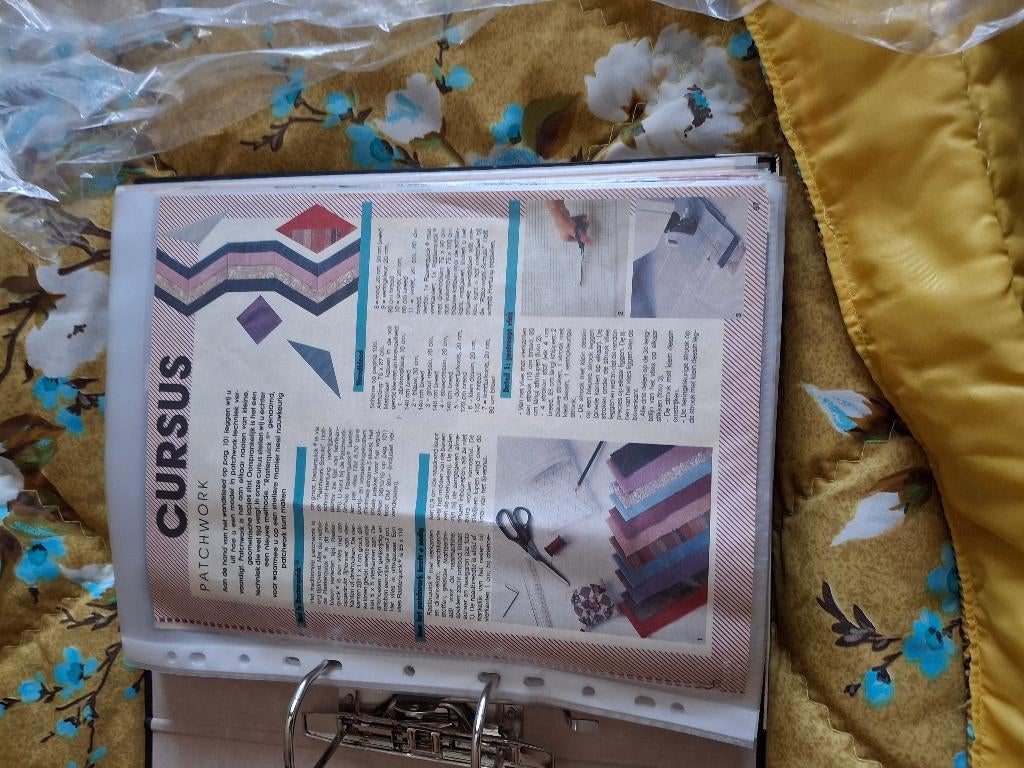 Quilt en patchwork, Hobby & Loisirs créatifs, Enlèvement, Neuf, Application