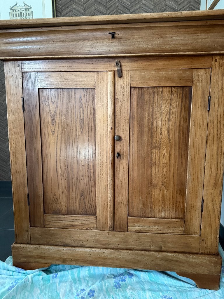Commode ancienne Louis Philippe en orme, Antiquités & Art, Enlèvement
