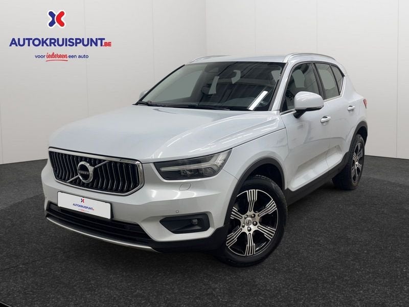 Volvo XC40, Auto's, Volvo, Gebruikt, Zwart, Wit, Leder