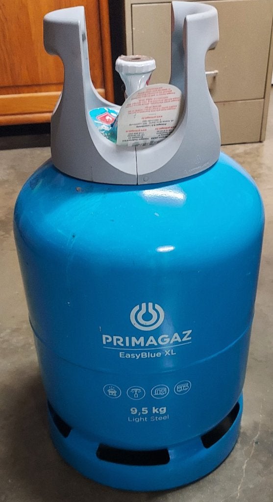 Gasflessen PrimagazEasy Blue XL9.5 KG verzegeld met waarborg, Ophalen, Nieuw