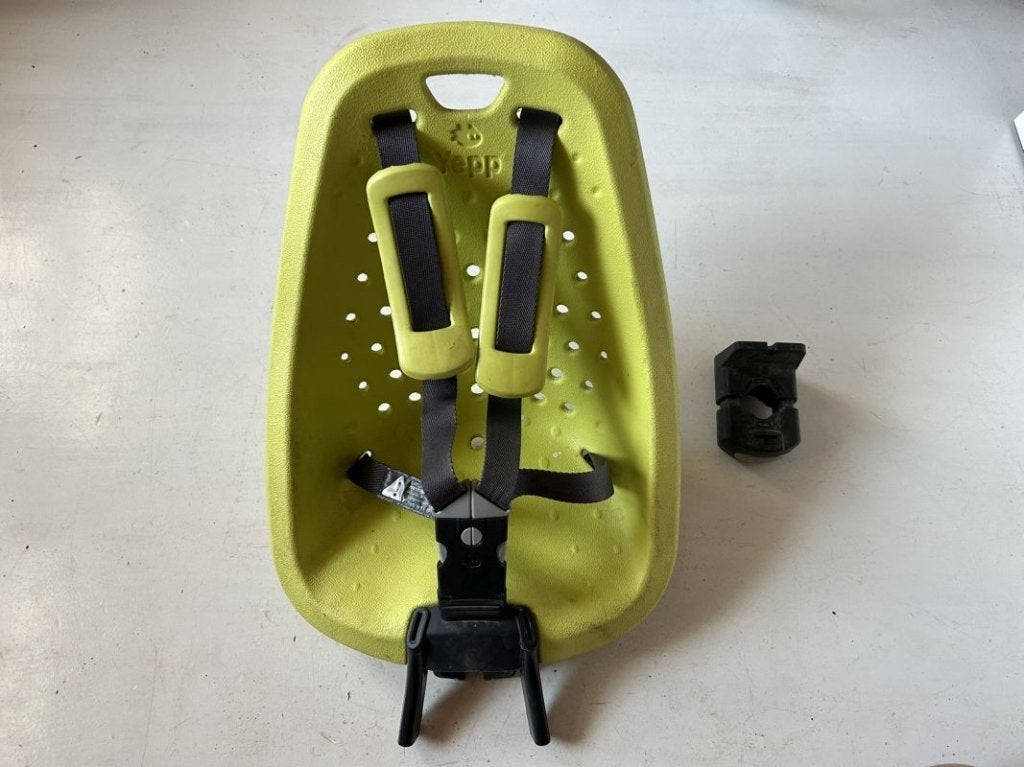 Yepp Mini - kinderzitje vooraan fiets, Gebruikt, Yepp (Thule), Voorzitje, Ophalen of Verzenden