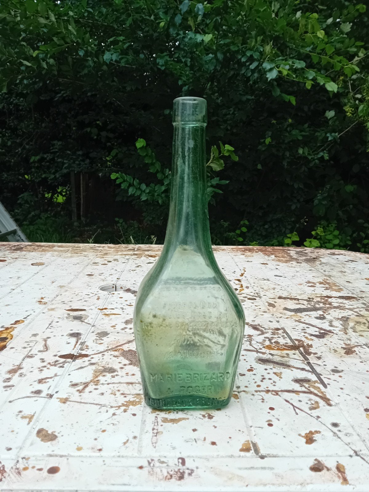 Oude vintage wijn likeurfles Marie Brizard  e Roger Bordeaux, Ophalen of Verzenden