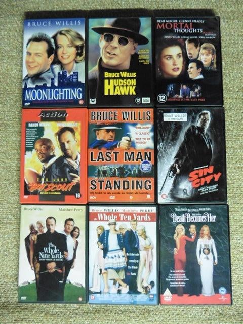 Bruce Willis Film Collectie (+50 dvd's/bluray) + BONUS, Ophalen of Verzenden, Zo goed als nieuw, Actie en Avontuur