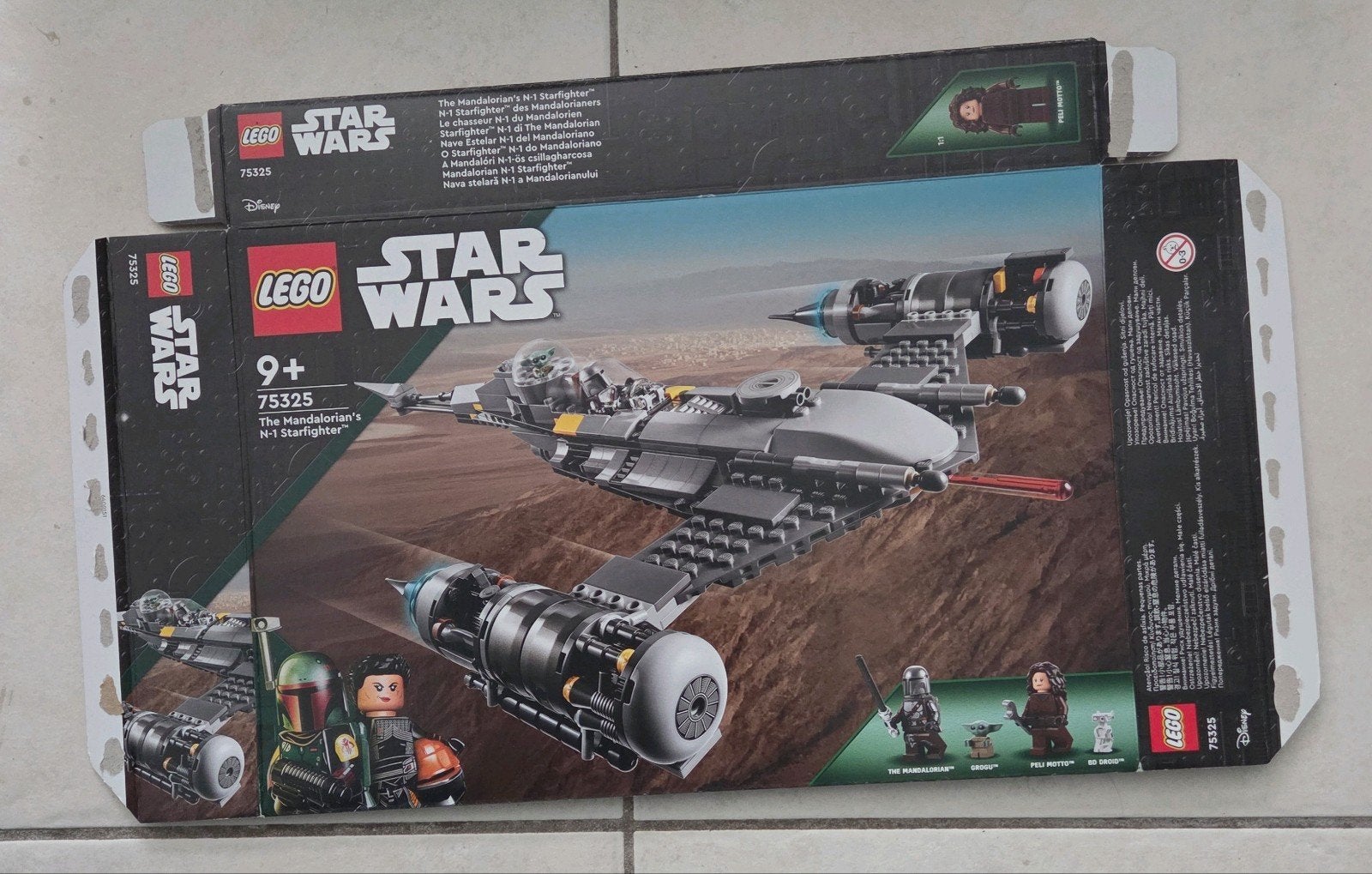 Lego Star Wars 75325 The Mandalorian's N1-Starfighter, Inclusief instructies, Star Wars, Lego, Ophalen of Verzenden