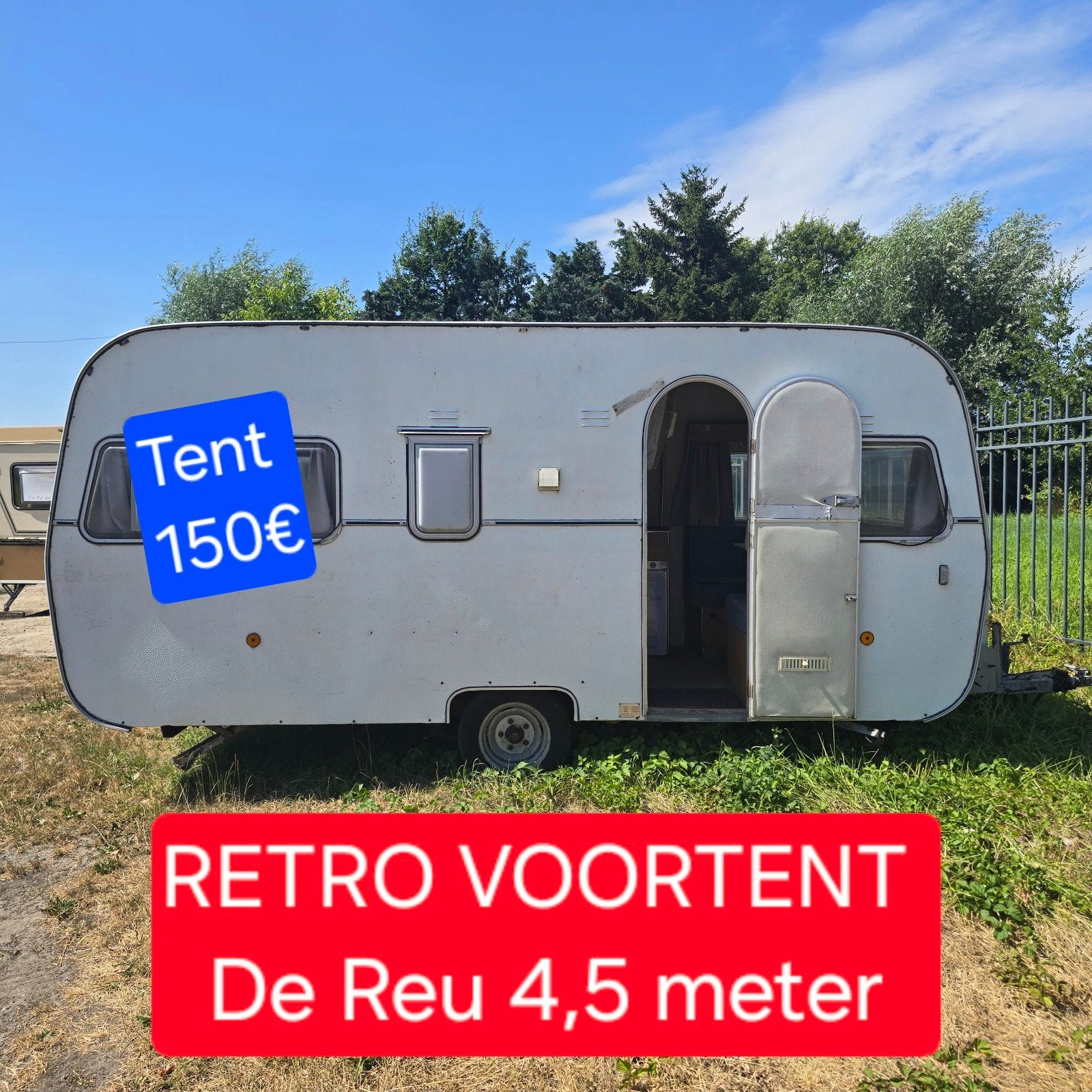 Voortent tenten tent luifel caravan camping stacaravan tuin, Caravans en Kamperen, Ophalen