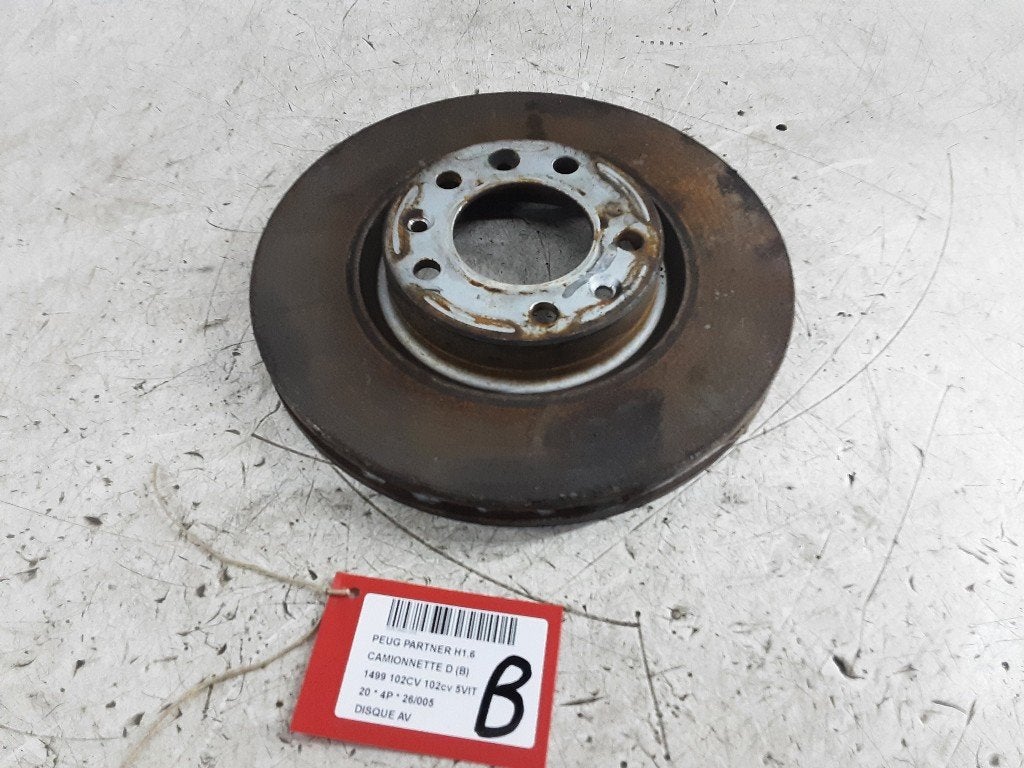 FREIN DISQUE AVANT Peugeot Partner (EA / / EF / EN / EU), Mevr. I. Hauben, Utilisé, Rue de l'Espoir 34 34
4030  GRIVEGNÉE, BE