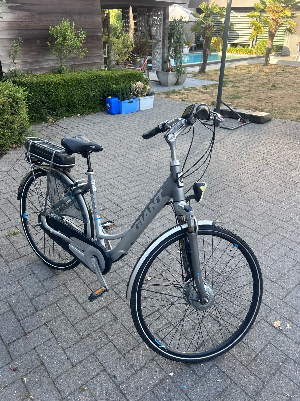 Elektrische fiets giant weinig kms, Enlèvement, Comme neuf, Giant