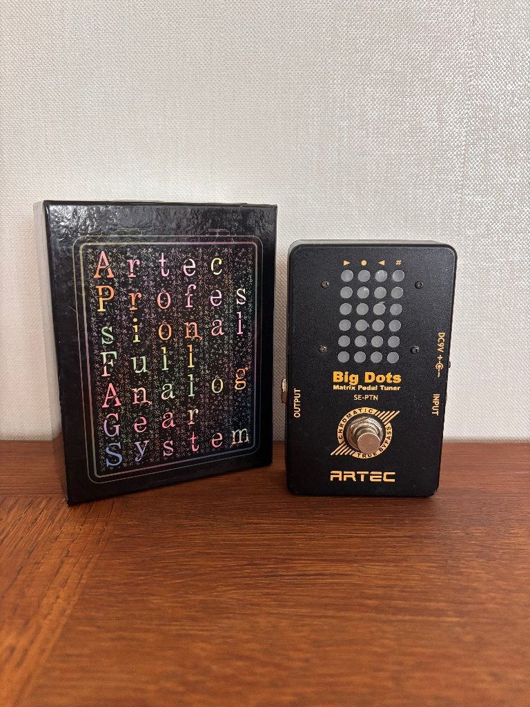 Artec Big Dots Matrix Pedal Tuner, Muziek en Instrumenten, Effecten, Ophalen of Verzenden, Gebruikt, Overige typen