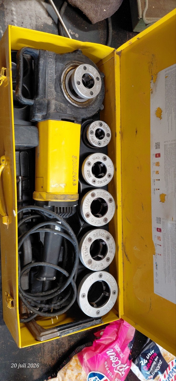 Kit Rems 540020 R220 540020 Amigo 2, Bricolage & Construction, Outillage | Autres Machines, Enlèvement, Utilisé