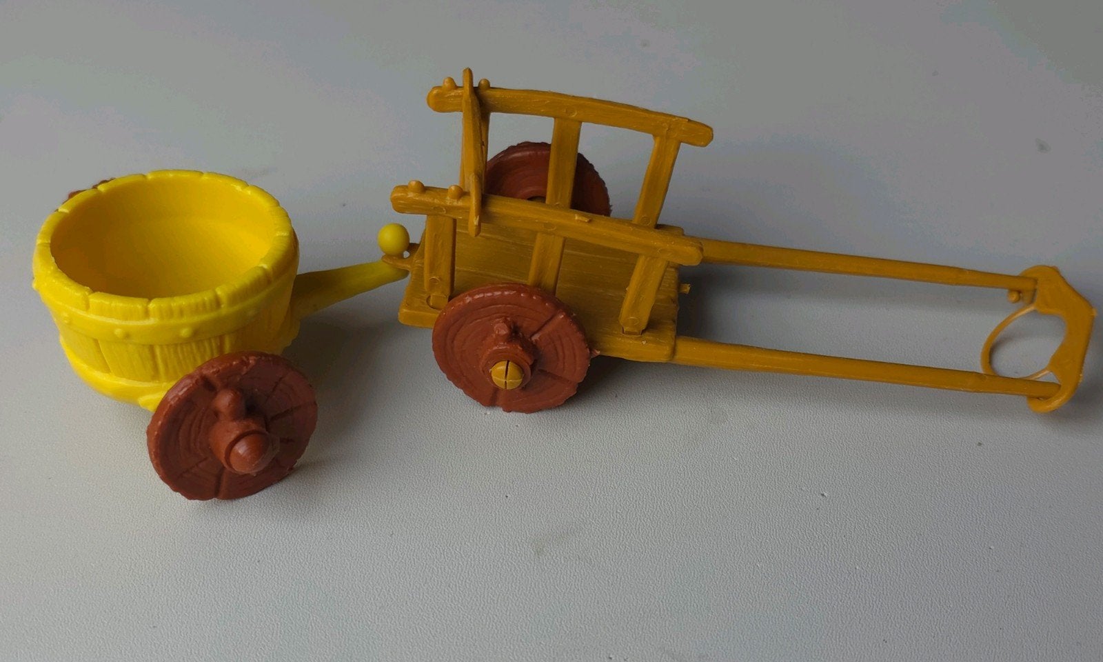Chariot Schtroumpf Schleich, Envoi, Utilisé, Autres Schtroumpfs, Poupée, Figurine ou Peluche