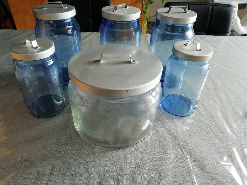 voorraadpotten, Ophalen, IKEA, Glas, Gebruikt