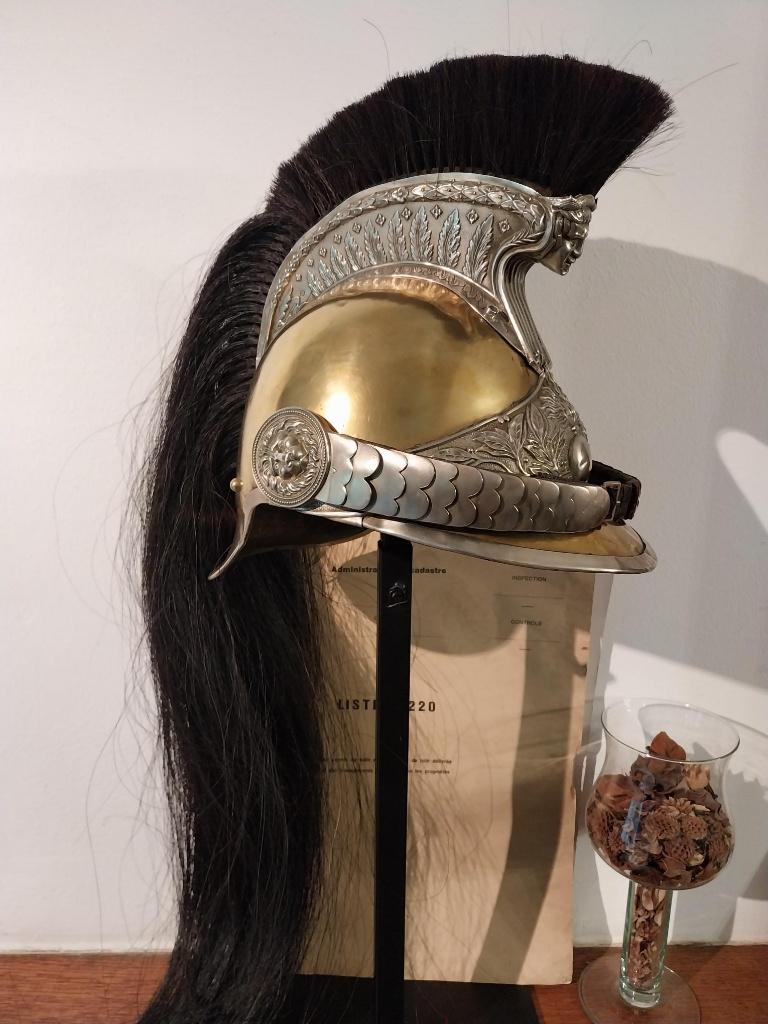 casque de gendarme à cheval 1912, Enlèvement ou Envoi, Gendarmerie, Casque ou Béret