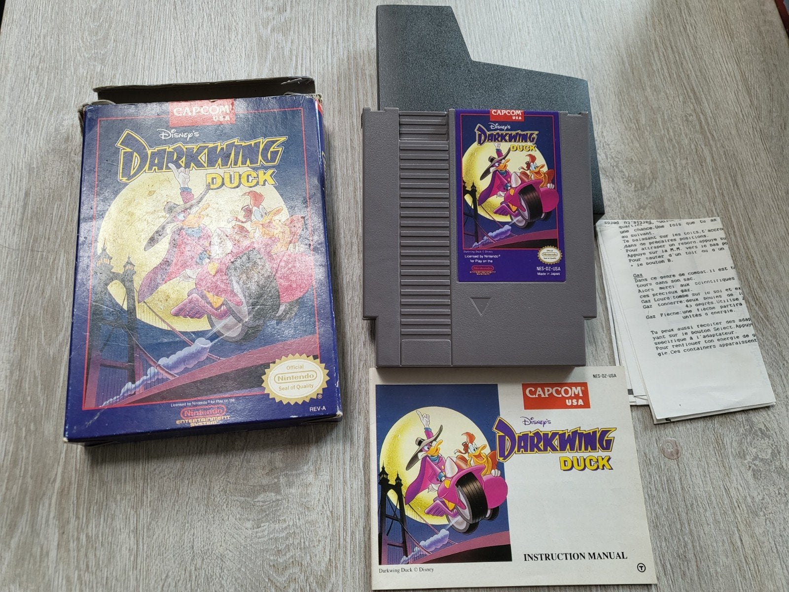Le canard aux ailes noires de Disney, Consoles de jeu & Jeux vidéo, Jeux | Nintendo NES, Enlèvement ou Envoi