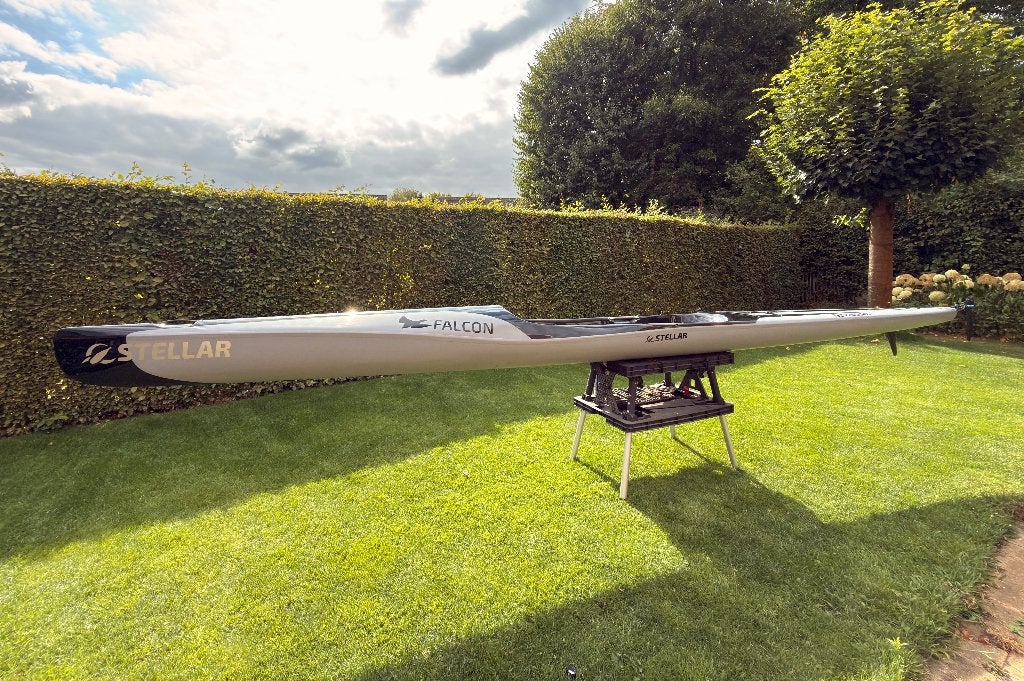 Stellar Falcon surfski Excel layup unieke kleur als nieuw, Watersport en Boten, Ophalen, Zo goed als nieuw, 1-persoons