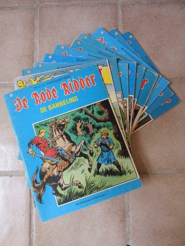 11 Strips De Rode Ridder, Ophalen, Gelezen