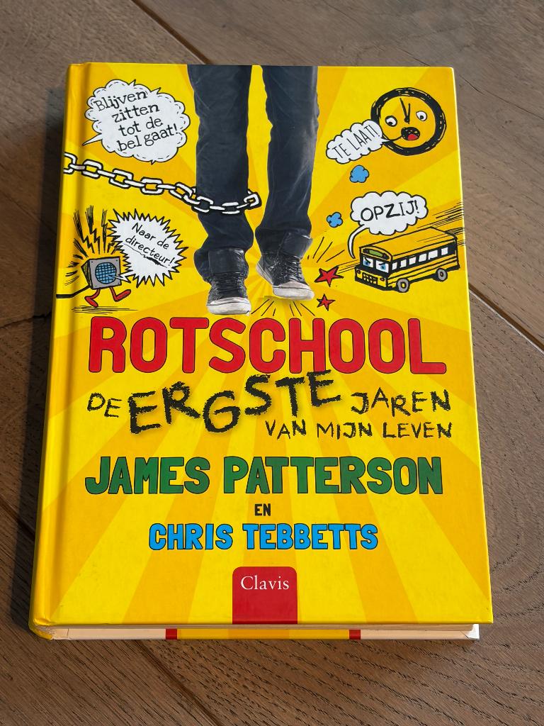 James Patterson - Rotschool, Ophalen of Verzenden, Gelezen, Fictie