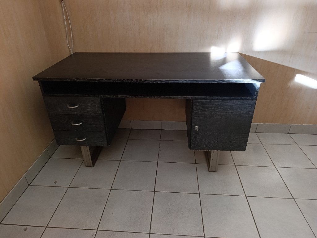 Bureau Vintage, Ophalen, Met lades, 64 cm, 135 cm