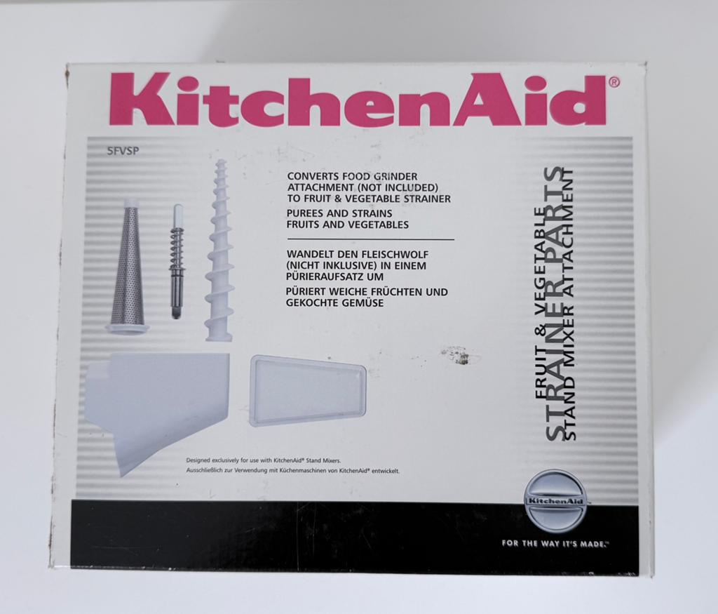 5FVSP Fruit-en groentenzeef KitchenAid, Ophalen of Verzenden, Nieuw