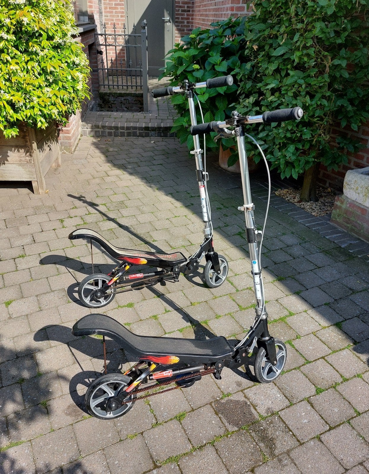 space scooter 2 stuks, Vélos & Vélomoteurs, Trottinettes, Enlèvement