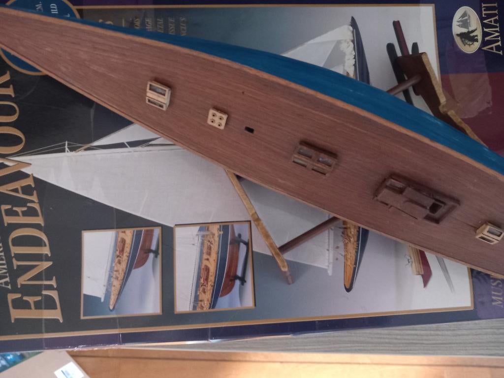 Amati Endeavour 1:80, Ophalen