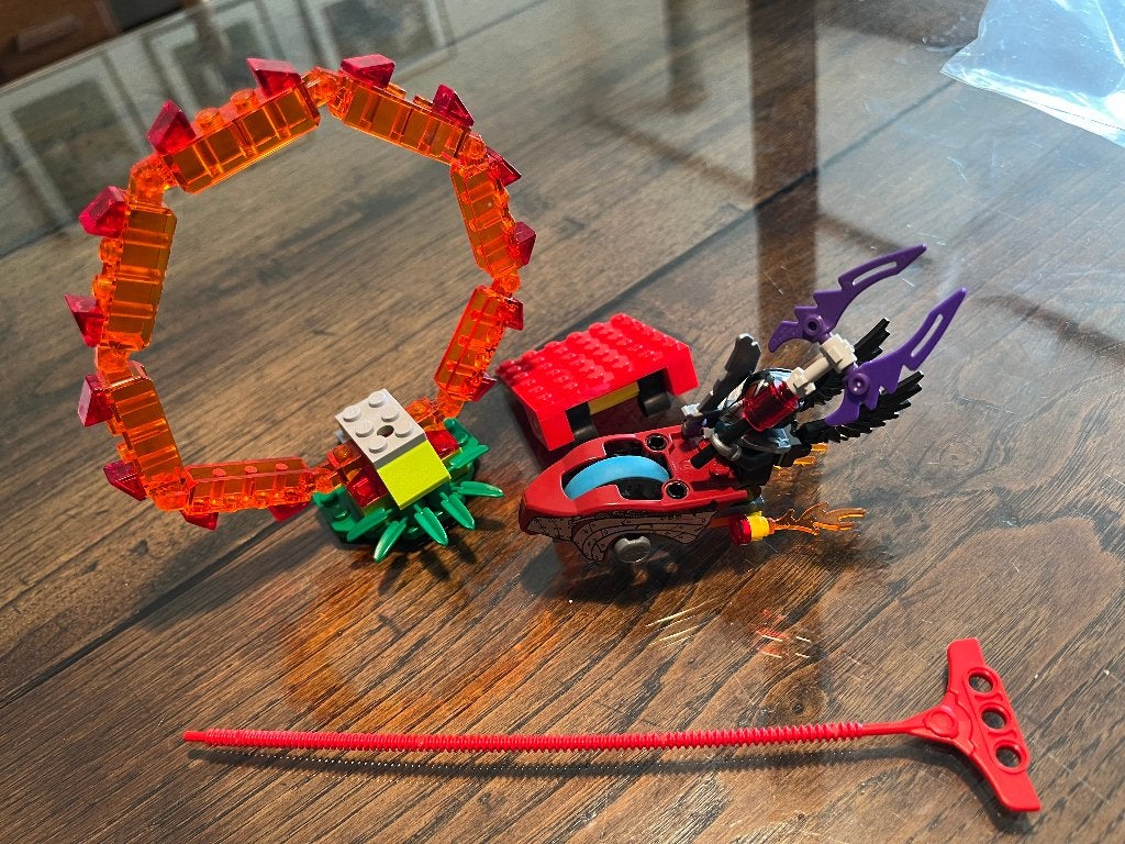 LEGO Chima 70100 Ring van Vuur, Gebruikt, Overige thema's, Lego, Inclusief accessoires