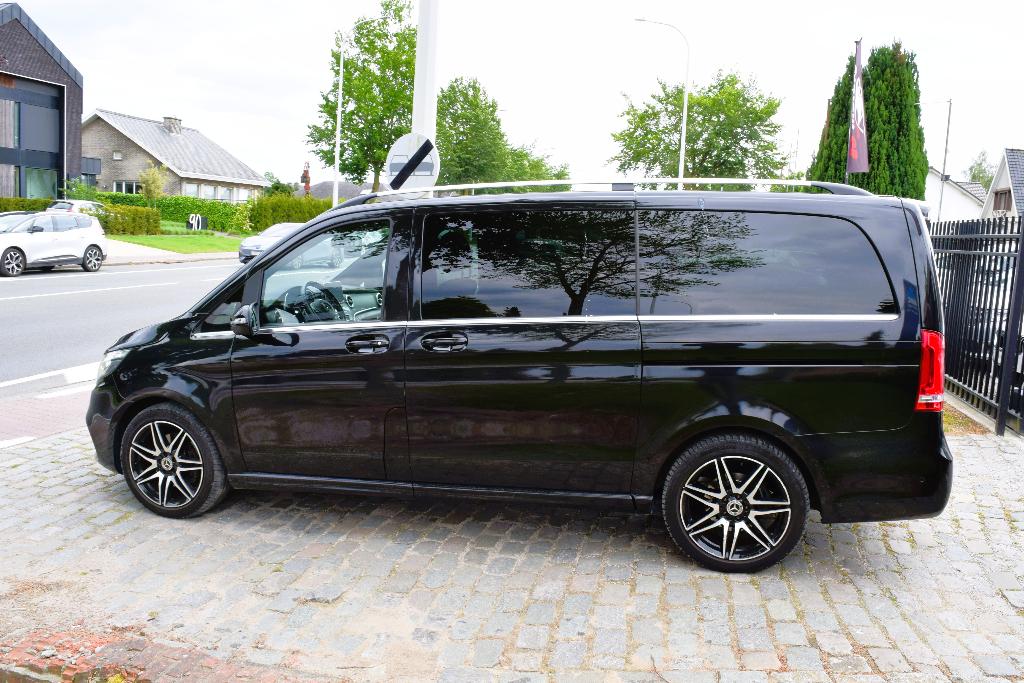 Mercedes V250d/AMG LINE/LICHTE VRACHT/DUBBEL CABINE, Autos, Camionnettes & Utilitaires, Cuir, https://public.car-pass.be/vhr/7c859e9a-7e91-4858-b4ba-a23e2d5d4255