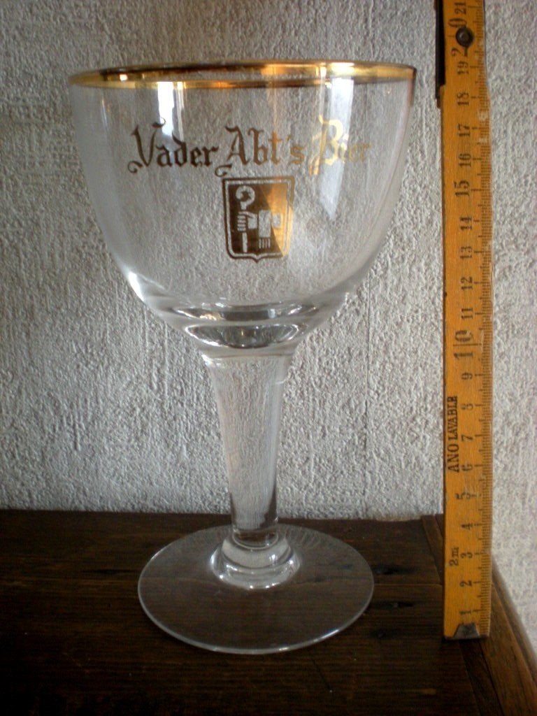 Vader ABT's bier (Hoegaarden), Ophalen of Verzenden, Zo goed als nieuw, Glas of Glazen