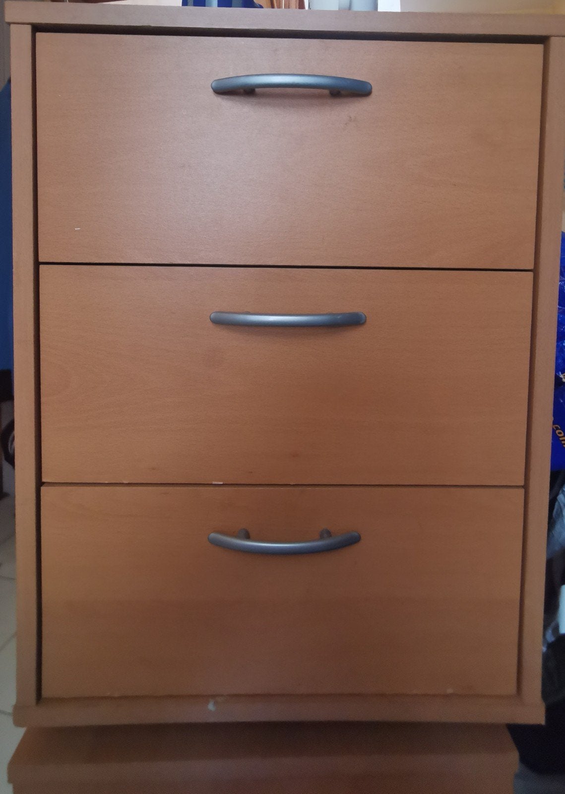 Lot de deux tables de nuit., Moins de 45 cm, Enlèvement, Utilisé, 55 à 70 cm