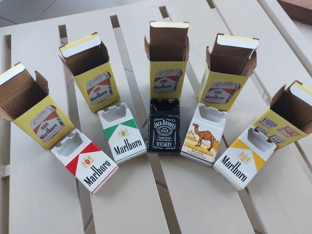 Marlboro Jack Daniels, Camel, Verzamelen, Rookartikelen, Aanstekers en Luciferdoosjes, Nieuw, Asbak, Ophalen of Verzenden