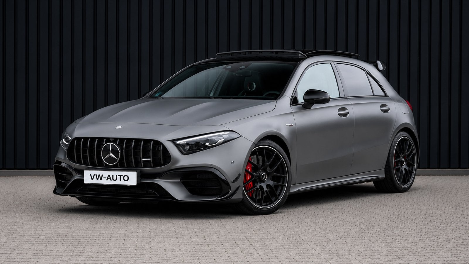 Mercedes Benz A45s, Auto's, Mercedes-Benz, Bedrijf, A-Klasse, 360° camera, 4x4, Achteruitrijcamera, Adaptieve lichten, Adaptive Cruise Control