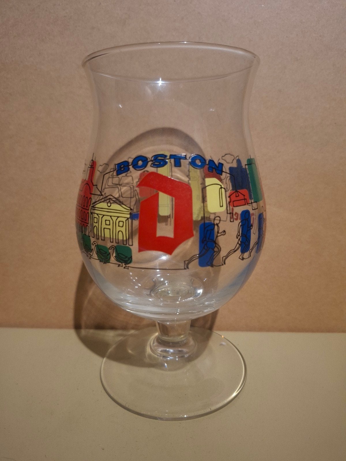 Verre Duvel Boston USA, Enlèvement ou Envoi, Duvel