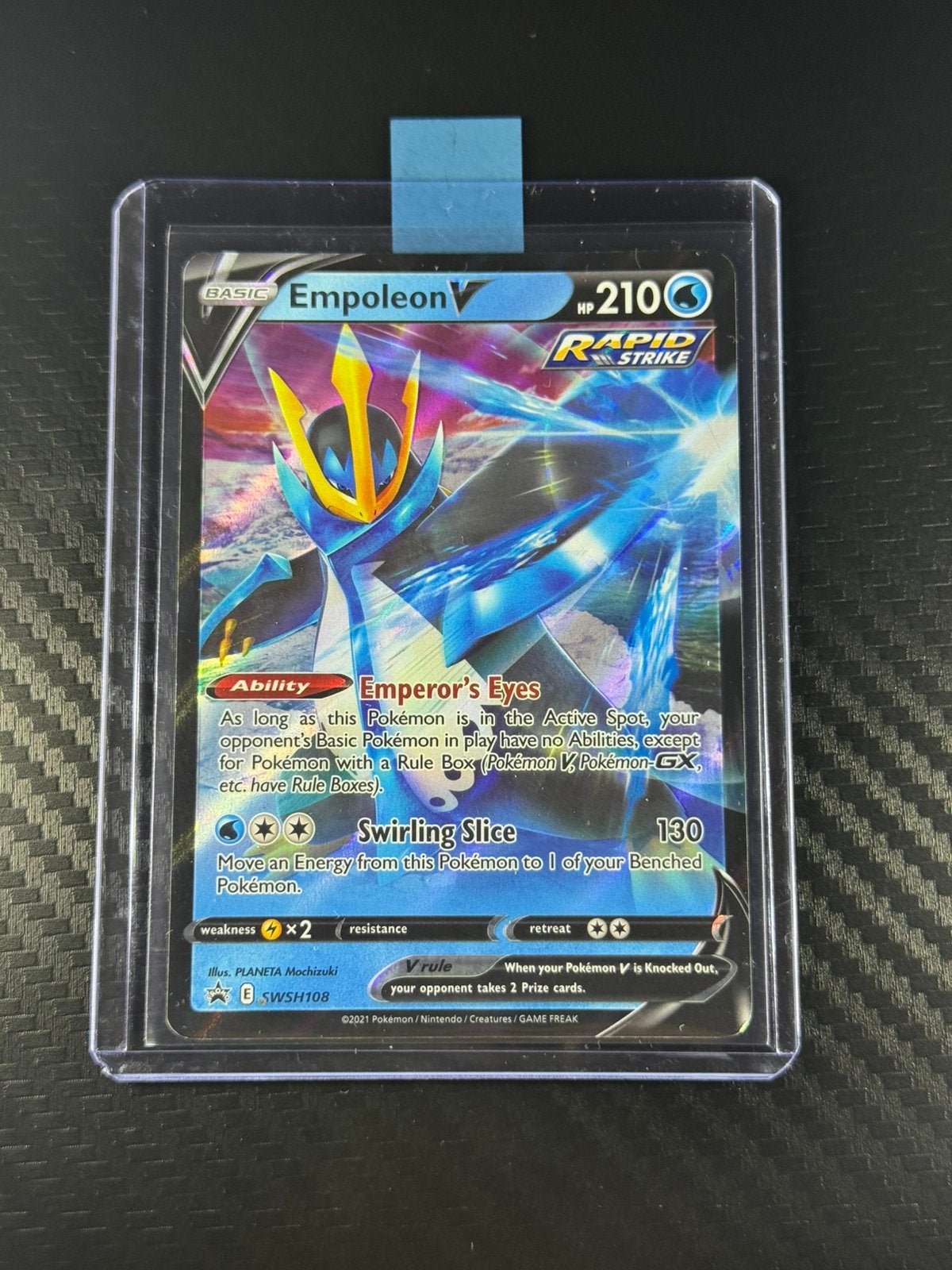 Empoleon V | Holo | Ultra Rare | Promo | 2021 | #SWSH108, Enlèvement ou Envoi, Comme neuf