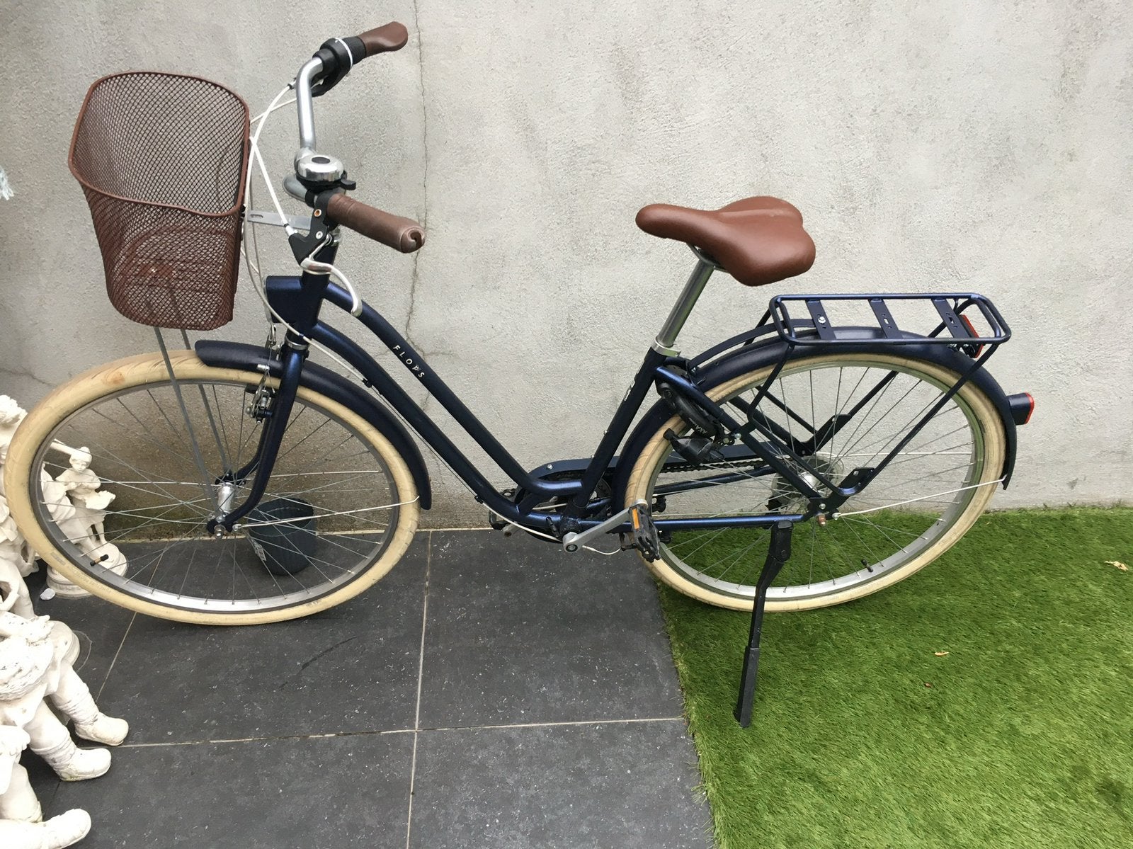 Elops damesfiets in zeer goede staat maat S/M, Ophalen, Velgrem, Versnellingen, Zo goed als nieuw