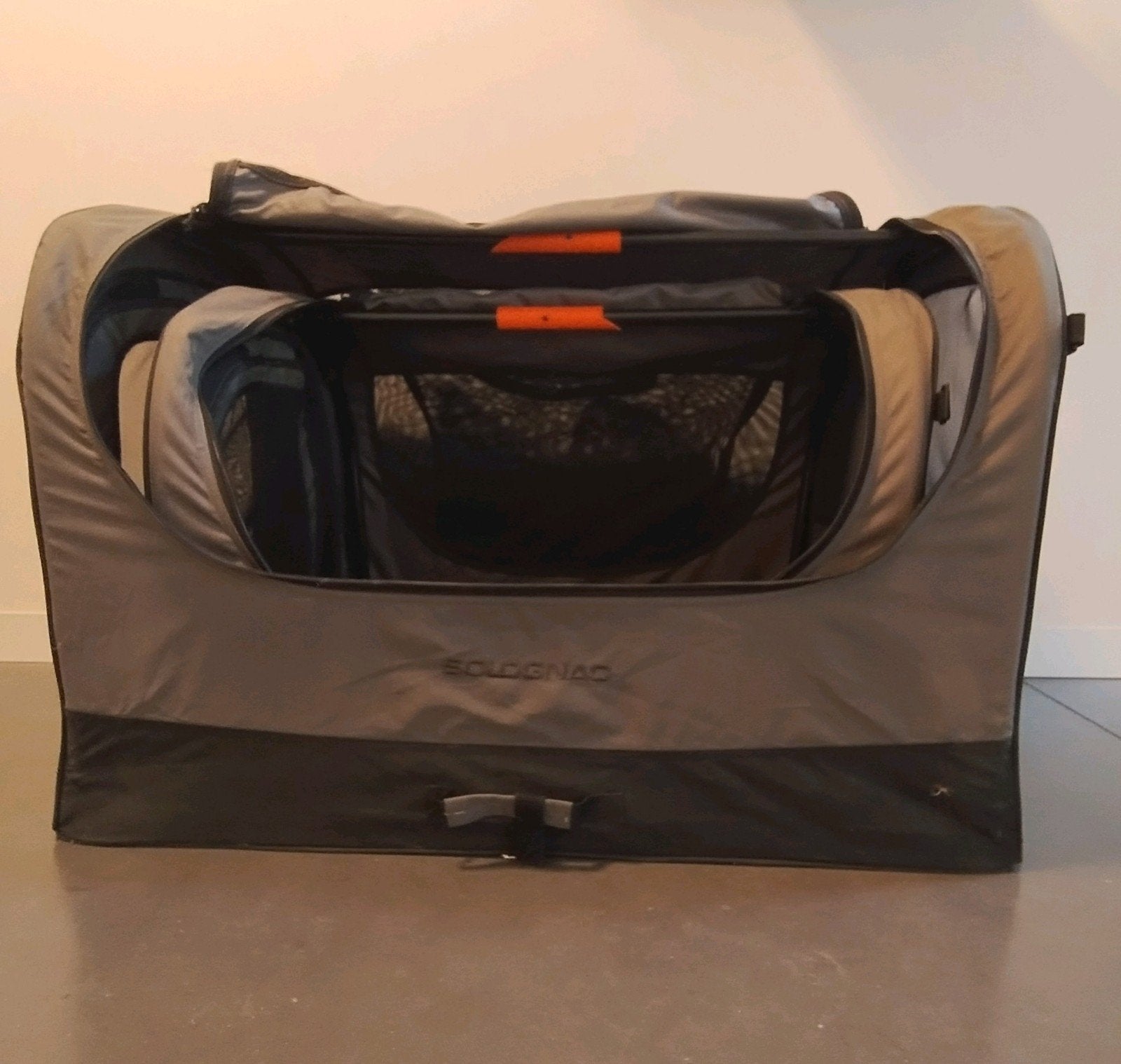 Opvouwbare Transport bench hond, Ophalen