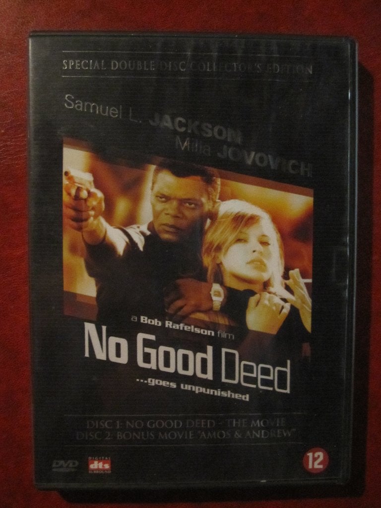 No Good Deed (2002) 2 disques, CD & DVD, DVD | Thrillers & Policiers, Enlèvement ou Envoi, Coffret, Comme neuf, Thriller d'action